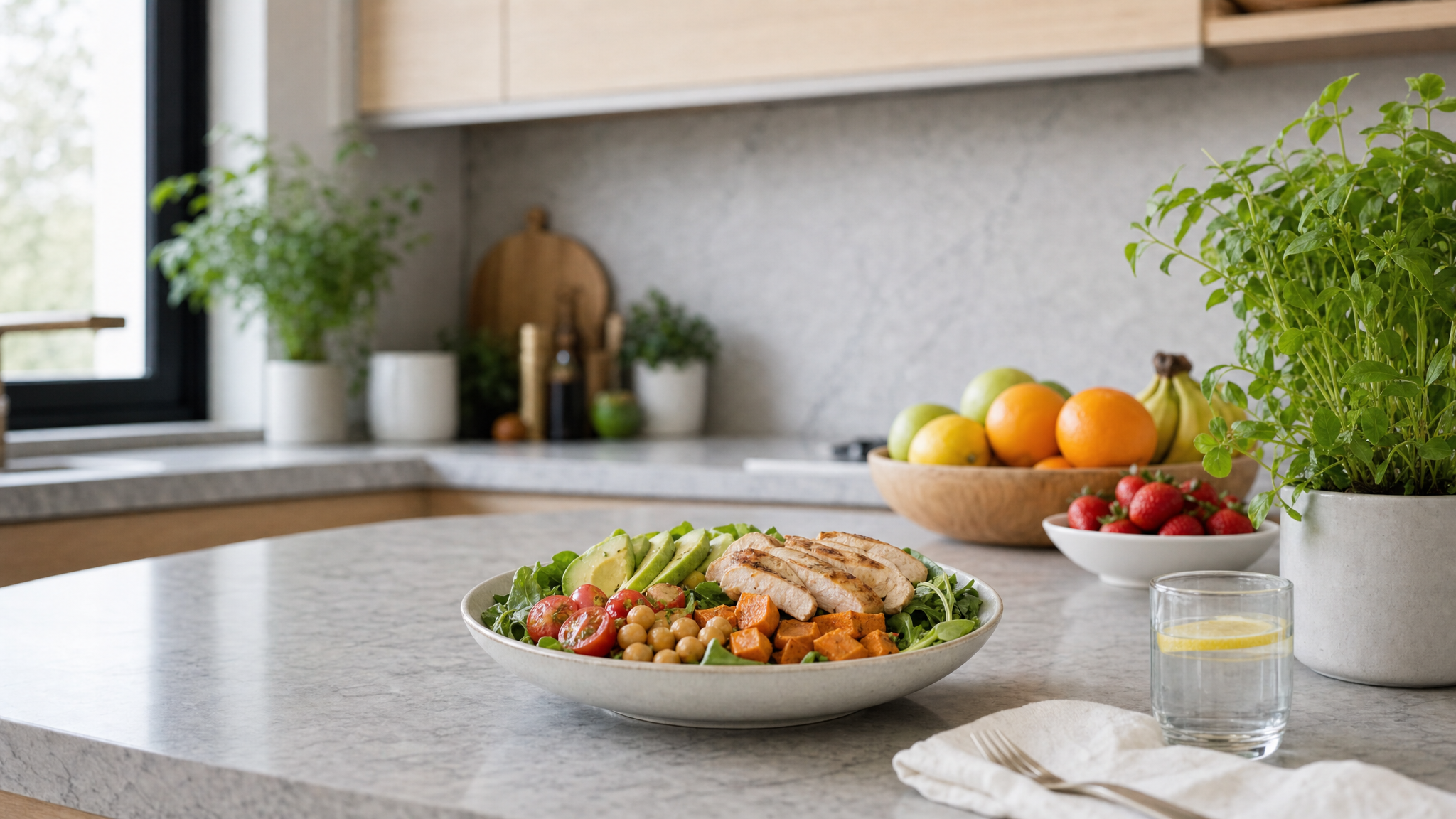 Nutrition Kitchen Location Set, Plate detail