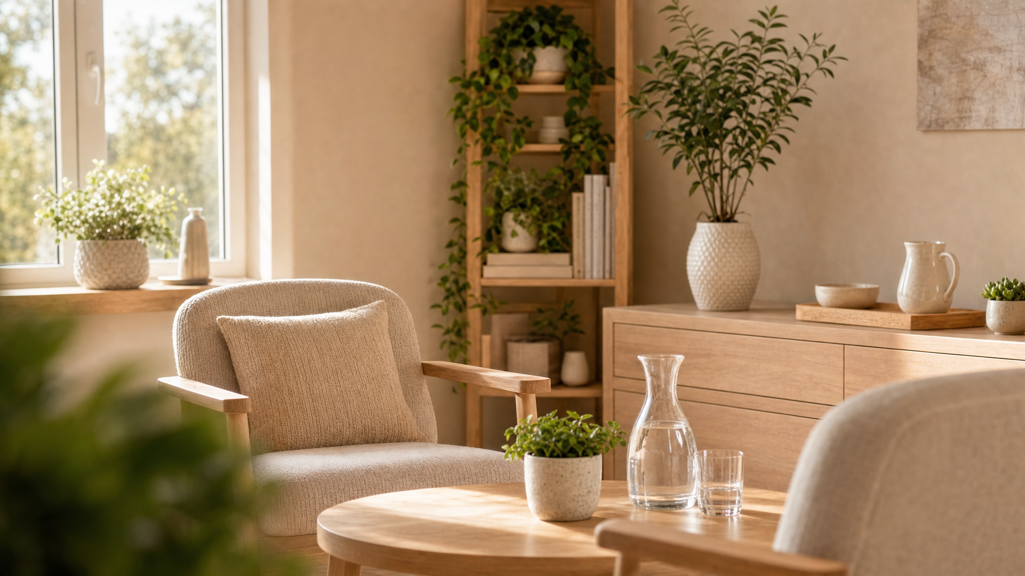 Heilpraktiker Consultation Room Set, Waiting area