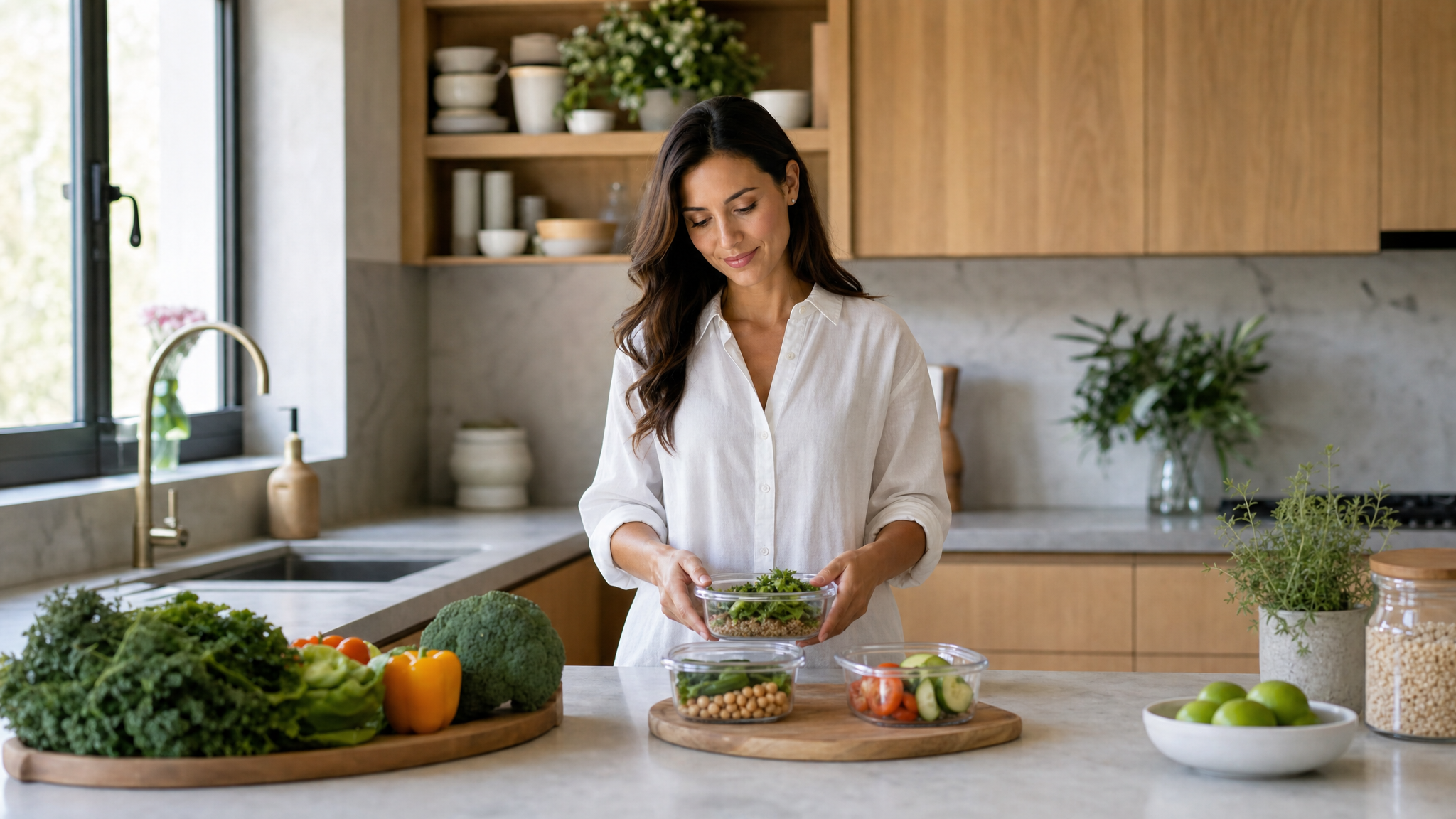 Nutrition Modern Kitchen Set, Meal prep detail