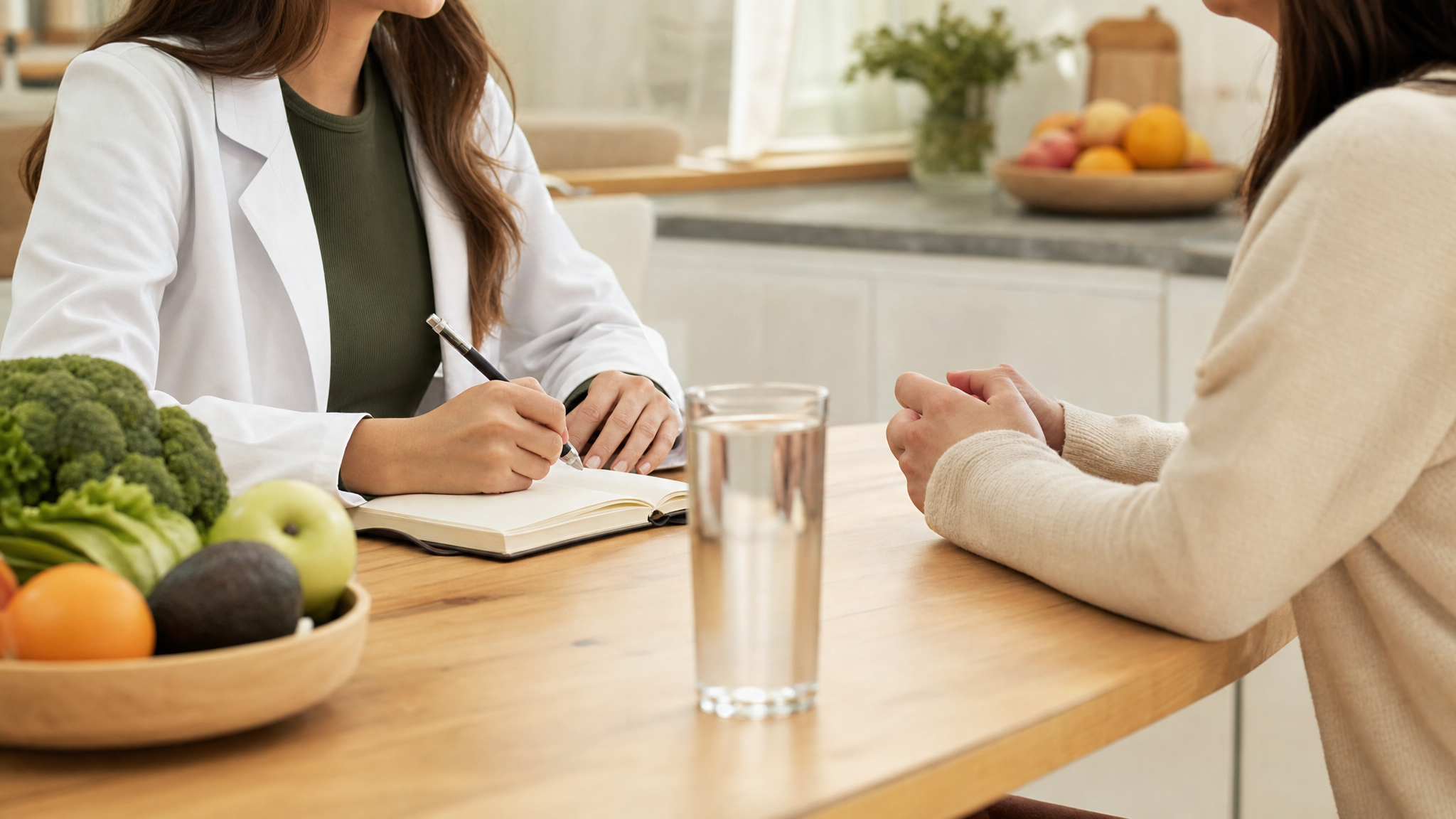 Nutrition Consultation Set, Consultation table hero
