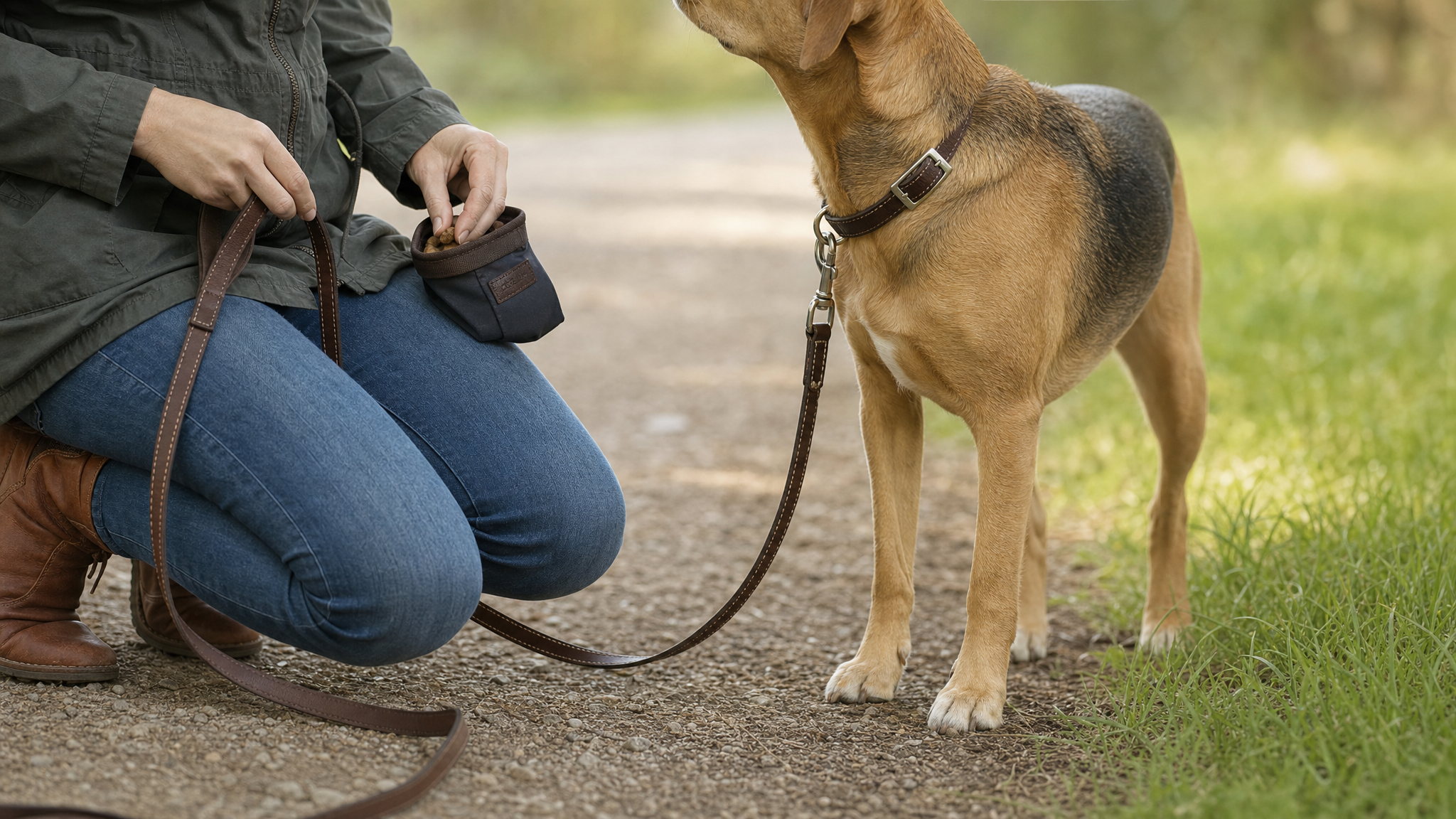 Dog School Everyday Coaching Set, Paws and leash