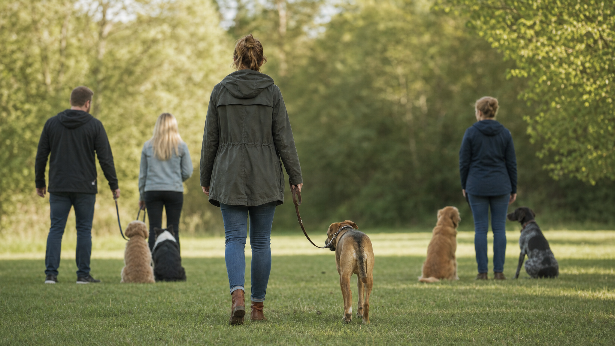 Dog School Everyday Coaching Set, Small group distance